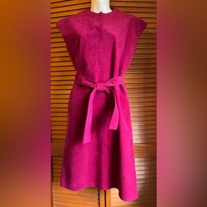 Vintage 1970s Fuchsia Pink Dress!